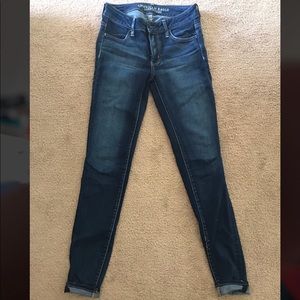 American Eagle Dark Wash Super Stretch Jeans